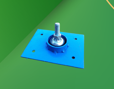 Фиксатор шарнирной опоры тензодатчика